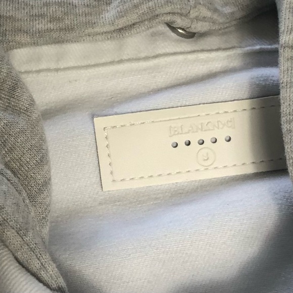 NEW! BLANKNYC White Denim Jacket With DetachableHood Size Small - Picture 17 of 17